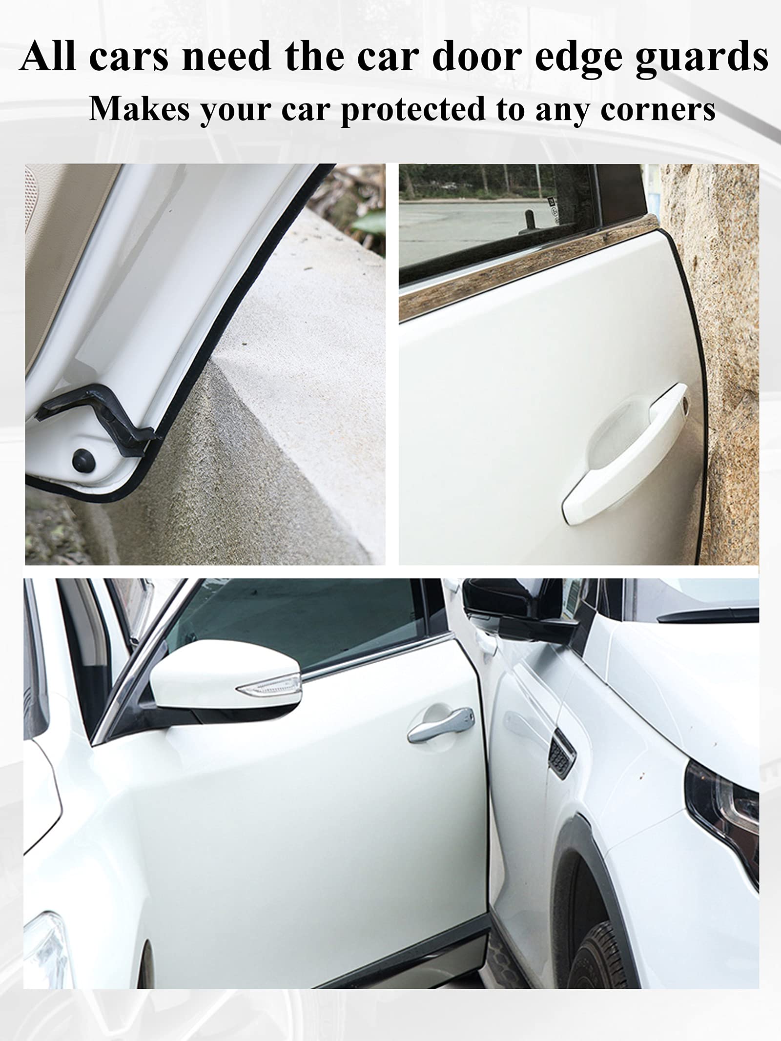 SYOAUTO trimmed end of guard illustrating easy cutting and custom fitting benefit