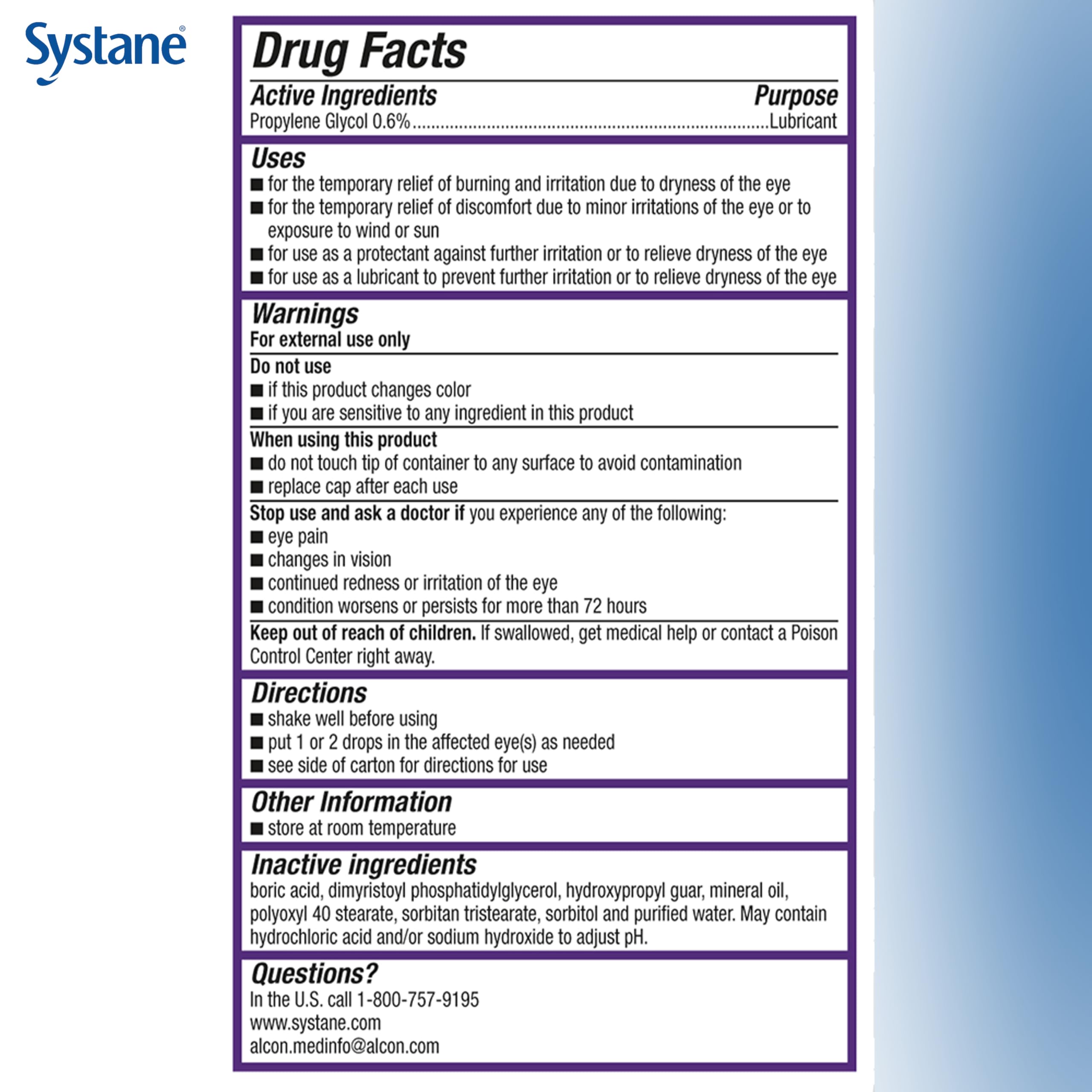 Systane COMPLETE on a desk with laptop illustrating relief for screen-time discomfort