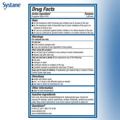 Systane PRO vial held in hand for scale highlighting portable, travel-friendly benefit