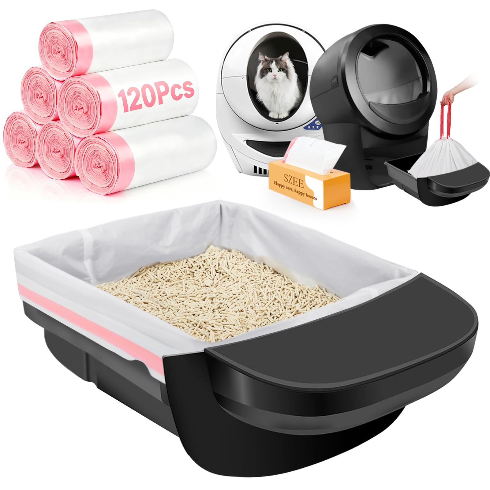 SZEE front boxed packaging showing neat supply and easy access