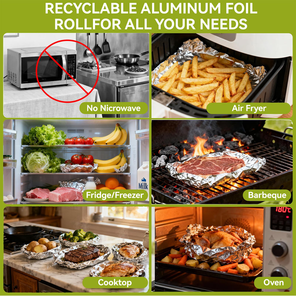SZZJKJ foil used on grill keeping food moist and protected
