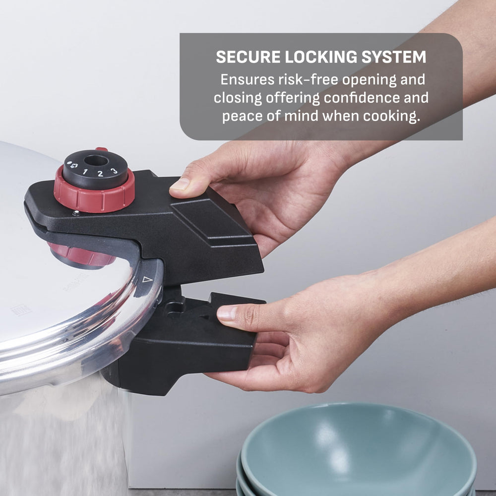 T-fal canner on stovetop in use for efficient home preservation