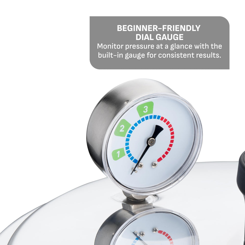 T-fal polished aluminum finish for even heat and easy cleaning