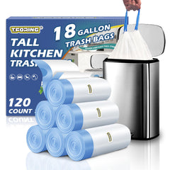 T.FORING front packaging showing 120-count bulk supply and benefits