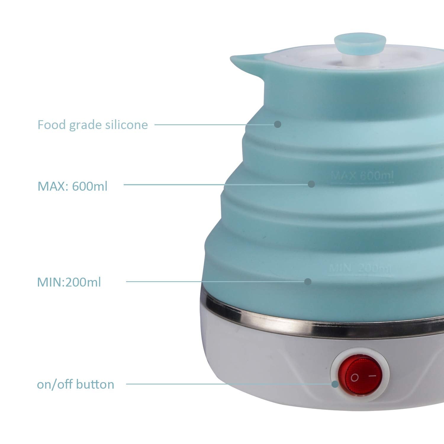 T-magitic pouring spout closeup showing drip-free pour and user convenience