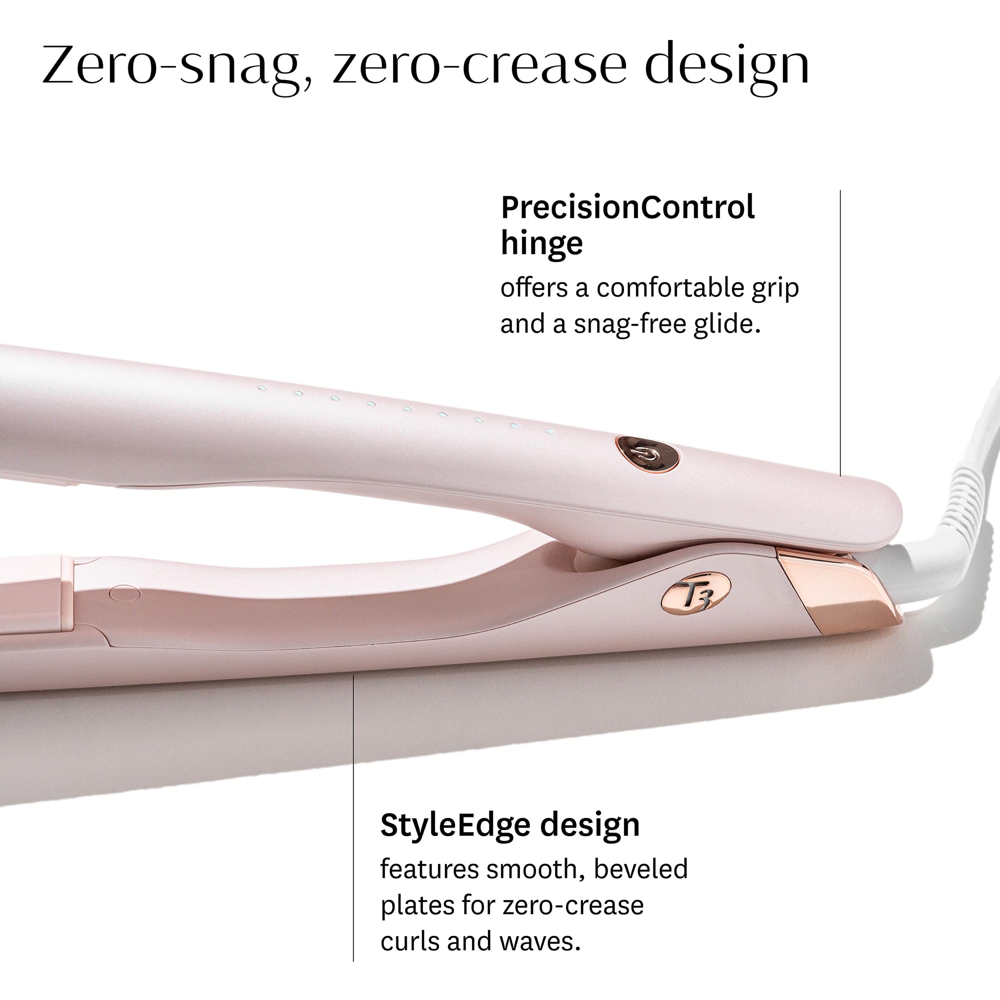 T3 size comparison next to a ruler illustrating extra-long plates for faster passes