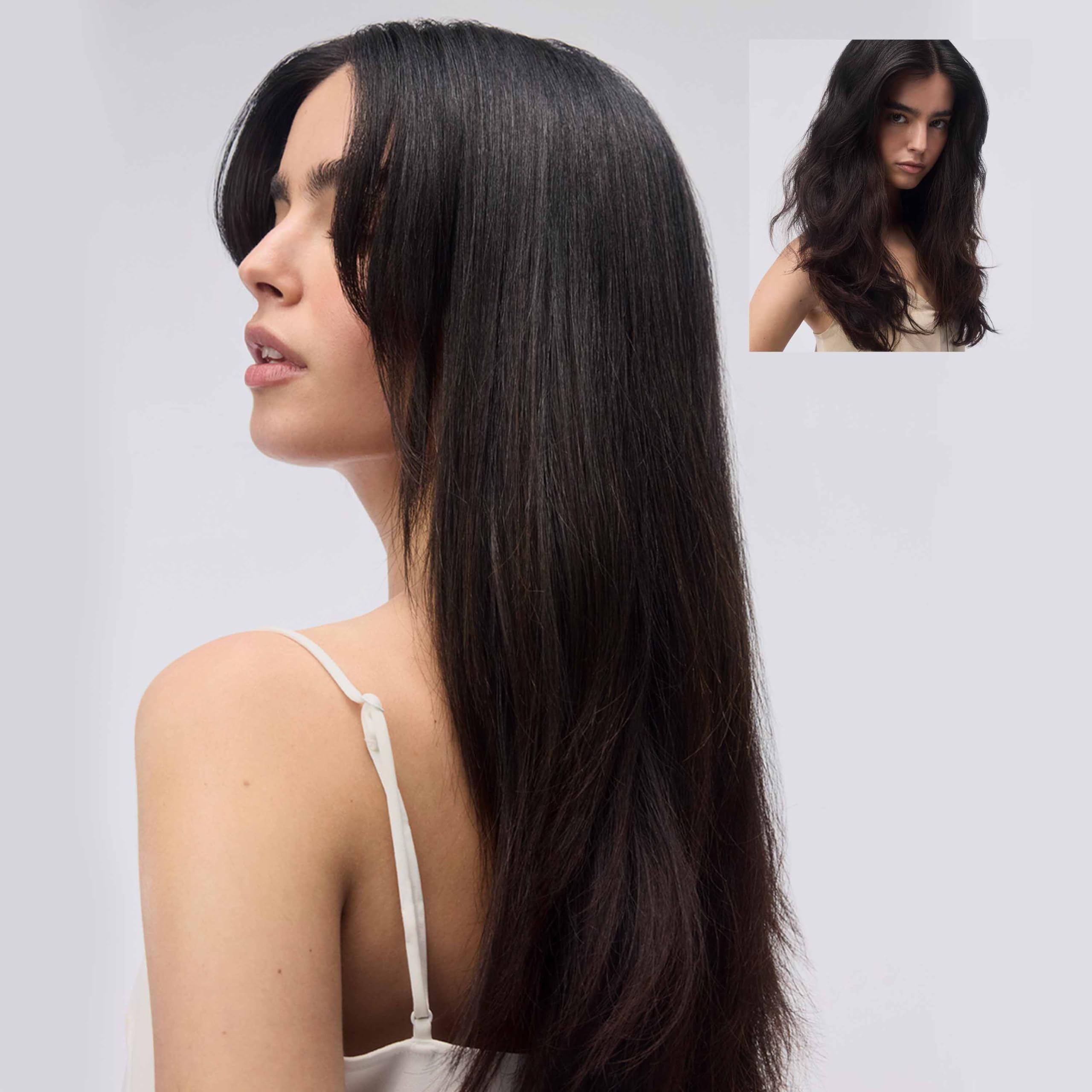 T3 creates loose waves and curls to show tool versatility and long-lasting shape