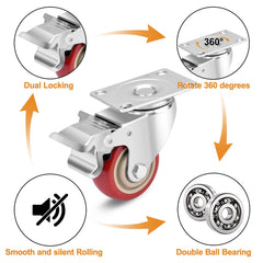 TABKEER brake mechanism detail showing total lock for secure immobilization