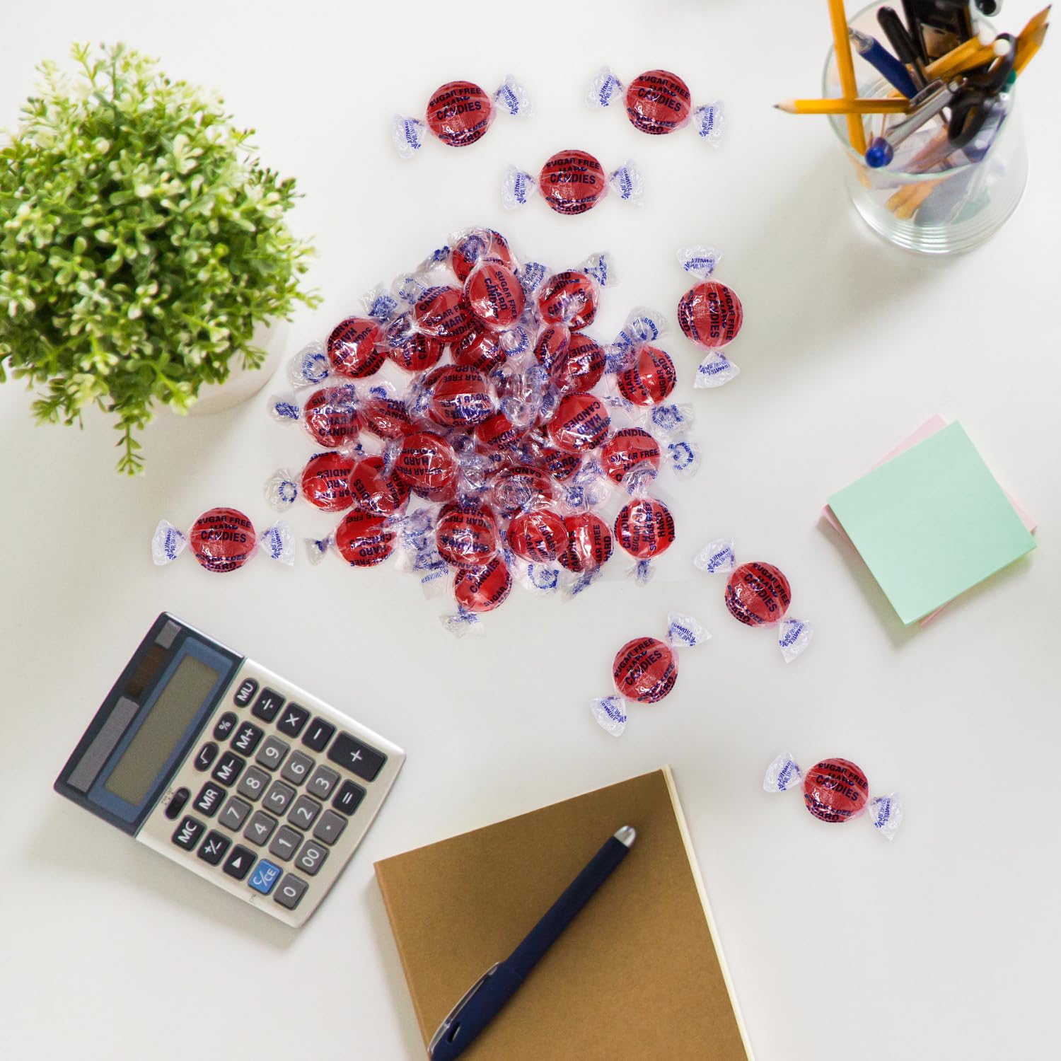 Taboom individually wrapped discs emphasizing hygienic convenience