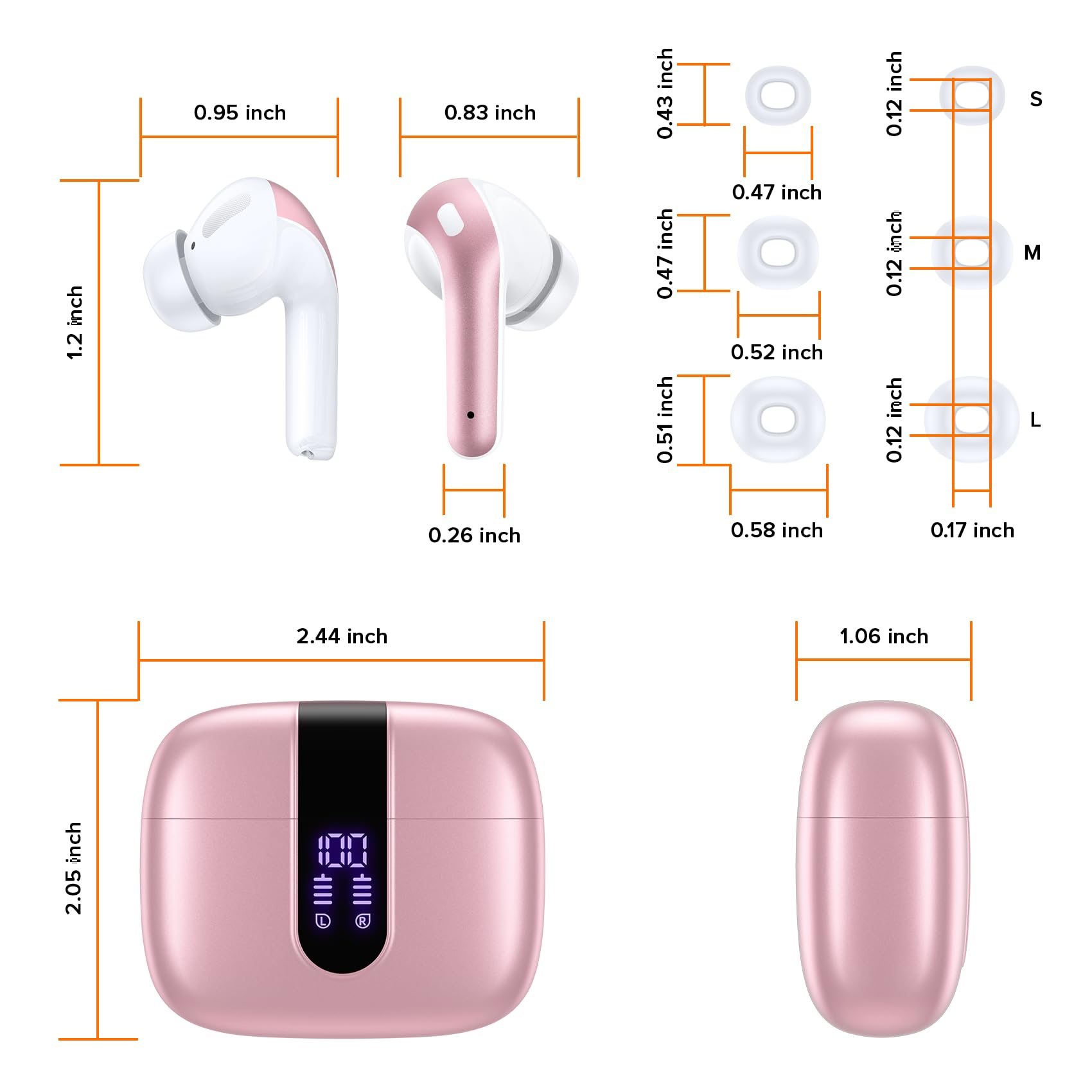 TAGRY X08 earbuds in a commuter setting showing hands-free calls and on-the-go listening