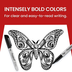 Taja markers in use on cardboard showing durable, quick-dry marking