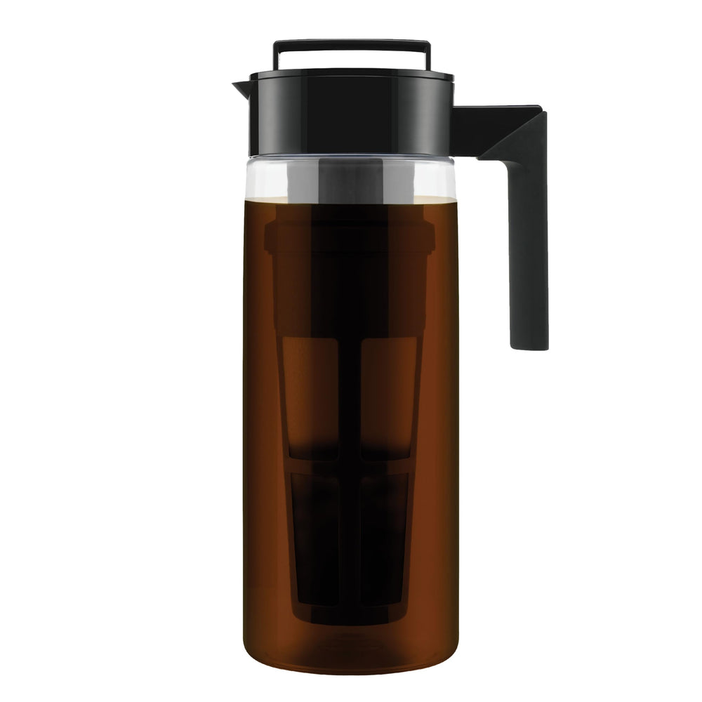 Takeya front view pitcher showing sleek design and consistent brewing benefit