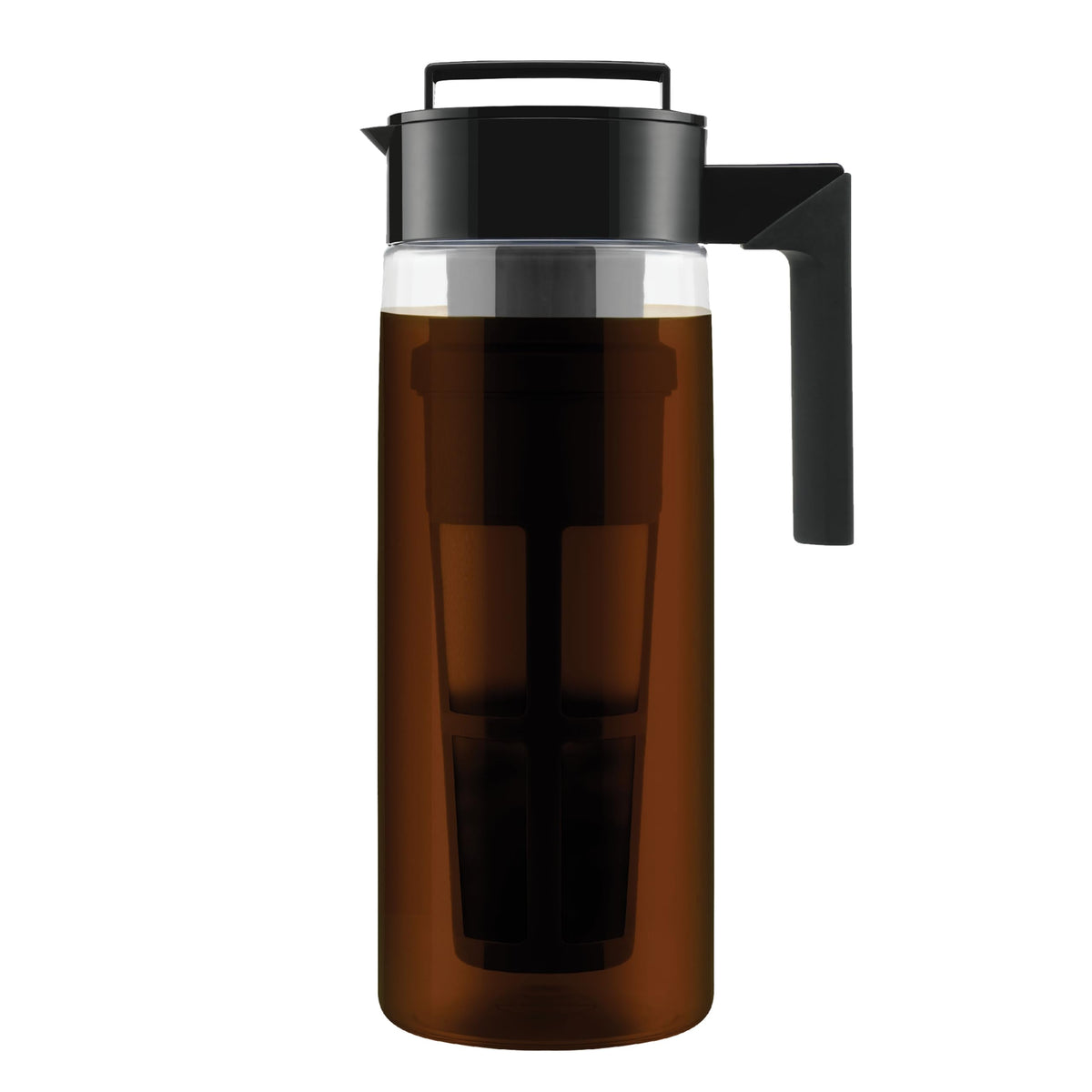 Takeya front view pitcher showing sleek design and consistent brewing benefit