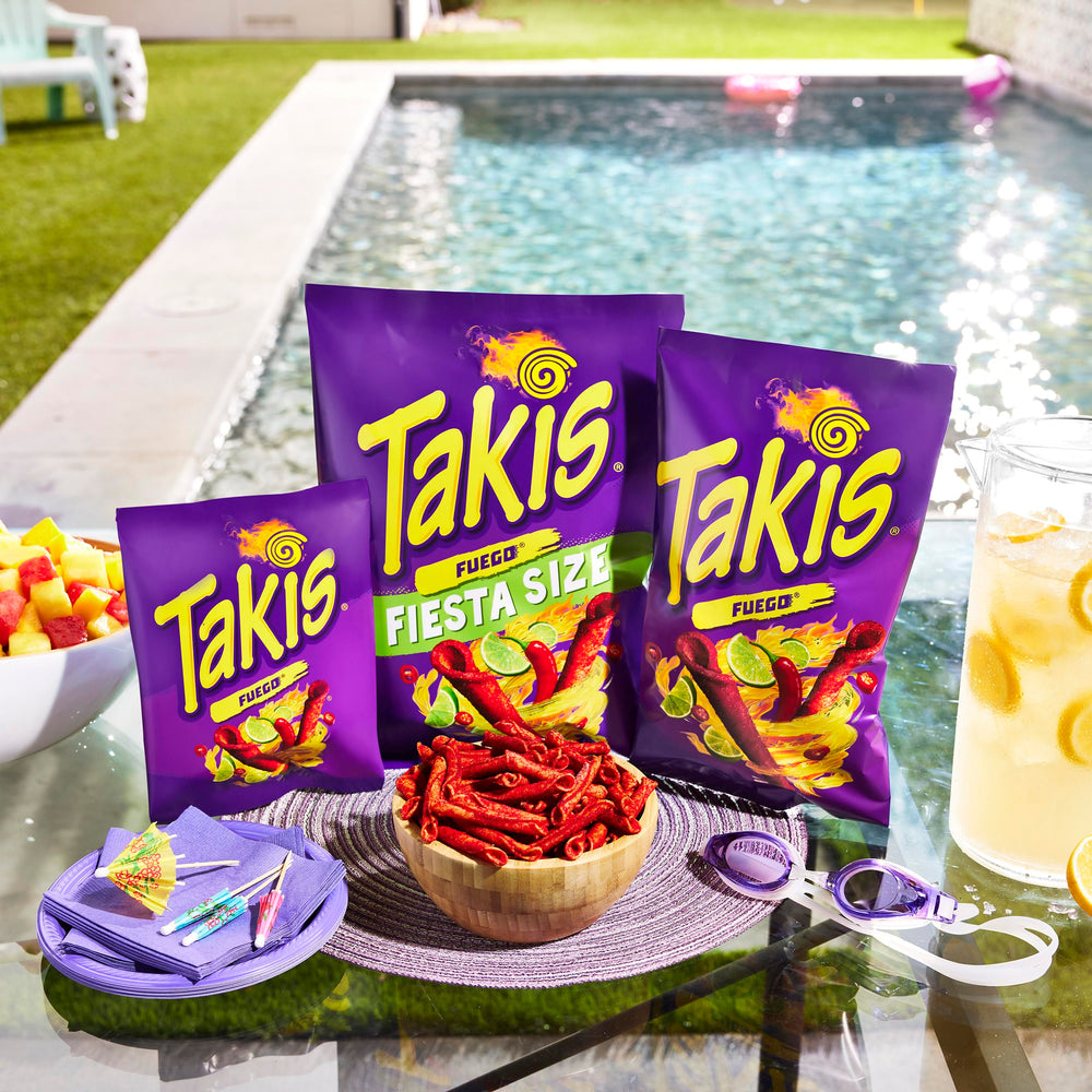 Takis crunchy roll texture close-up highlighting intense seasoning and crispness