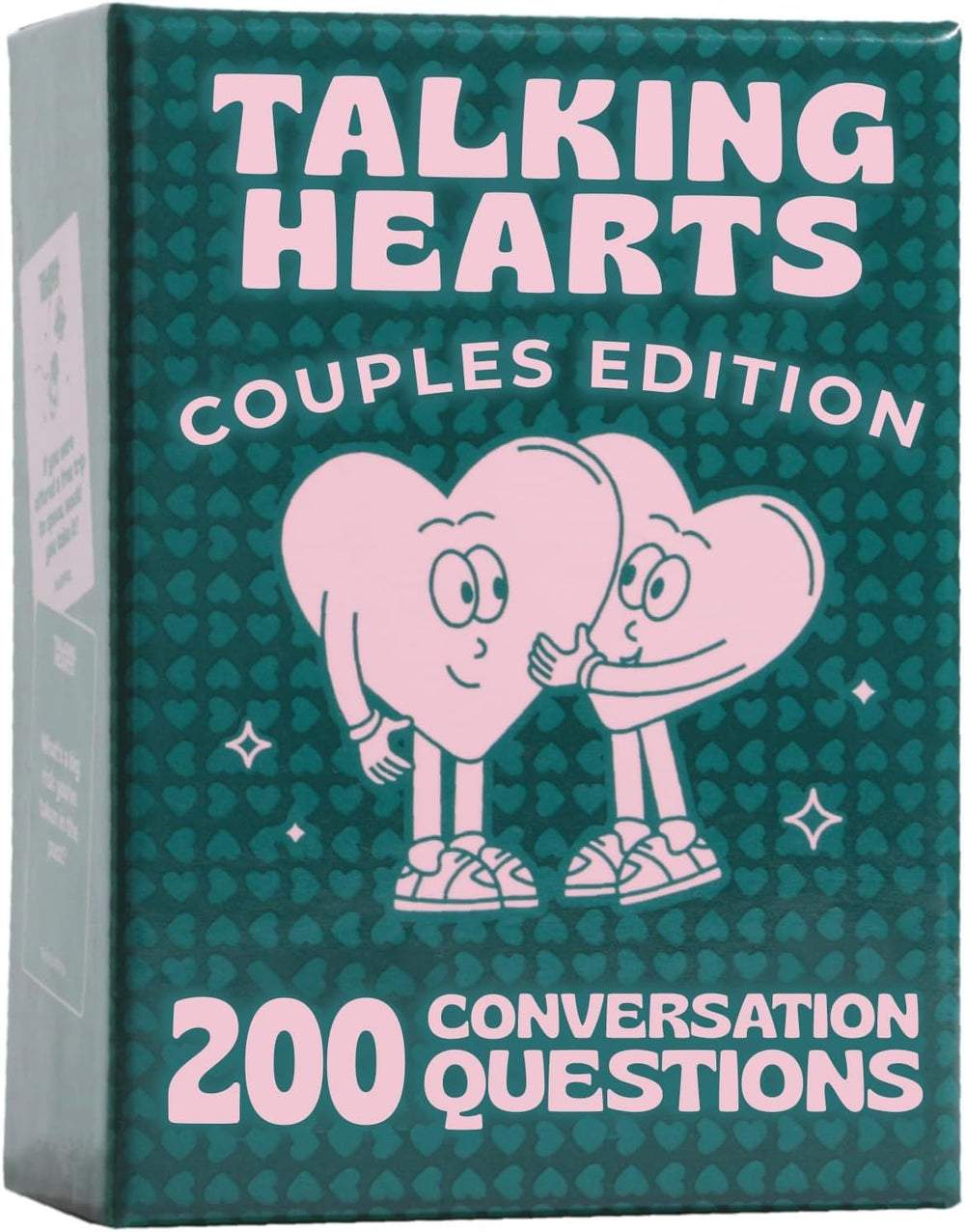 Talking Hearts front packaging showing the box and title, brand enhances gifting appeal