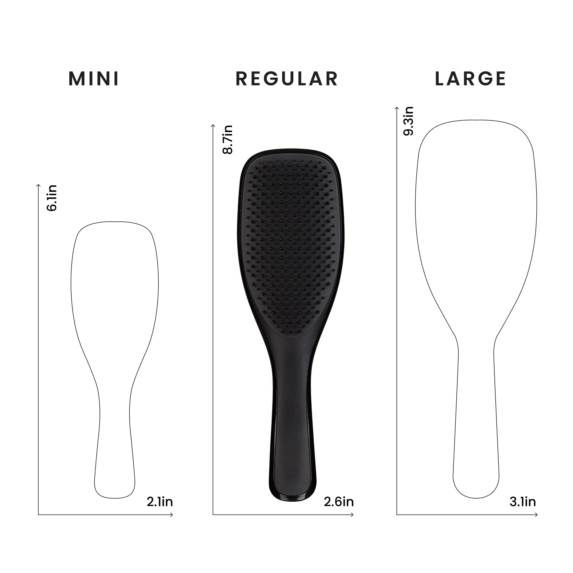 TANGLE TEEZER on bathroom counter styled for everyday routine convenience