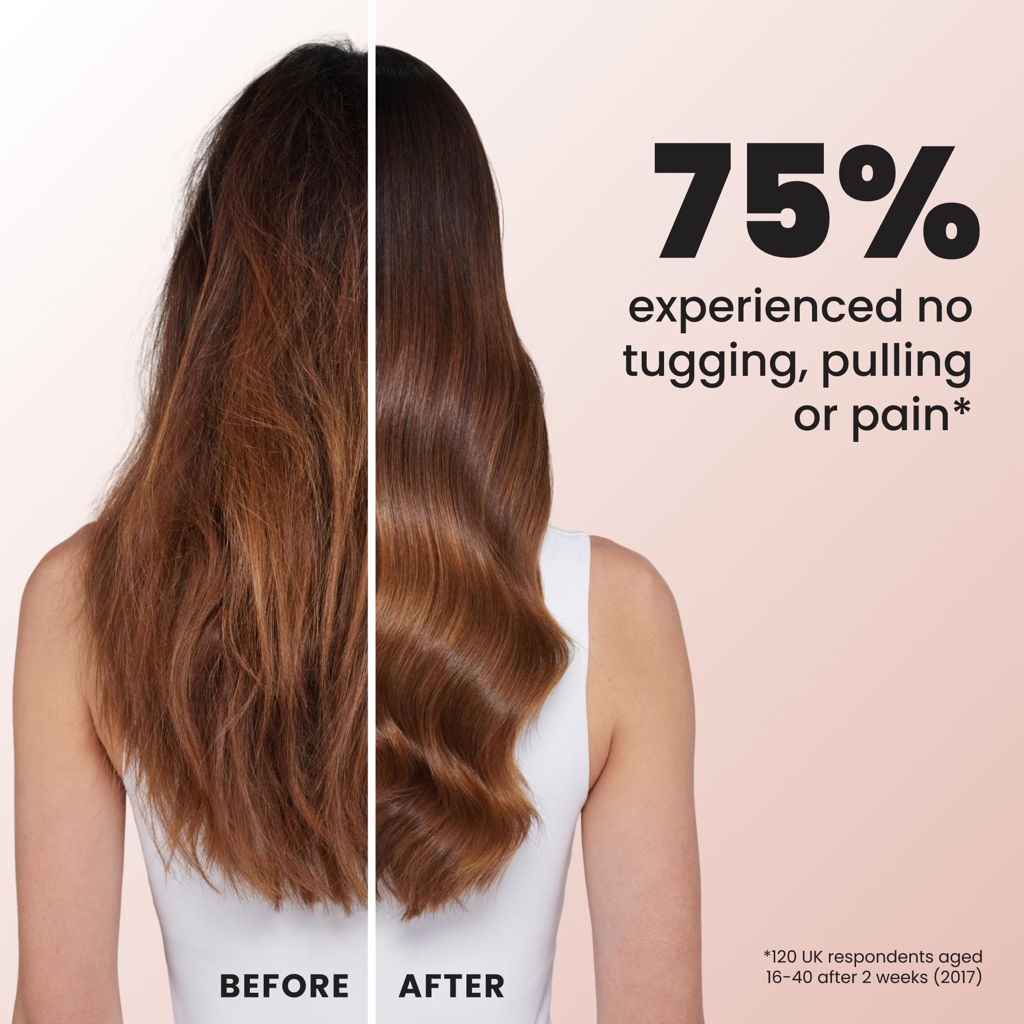 TANGLE TEEZER profile edge detail showing durable finish and quality benefit