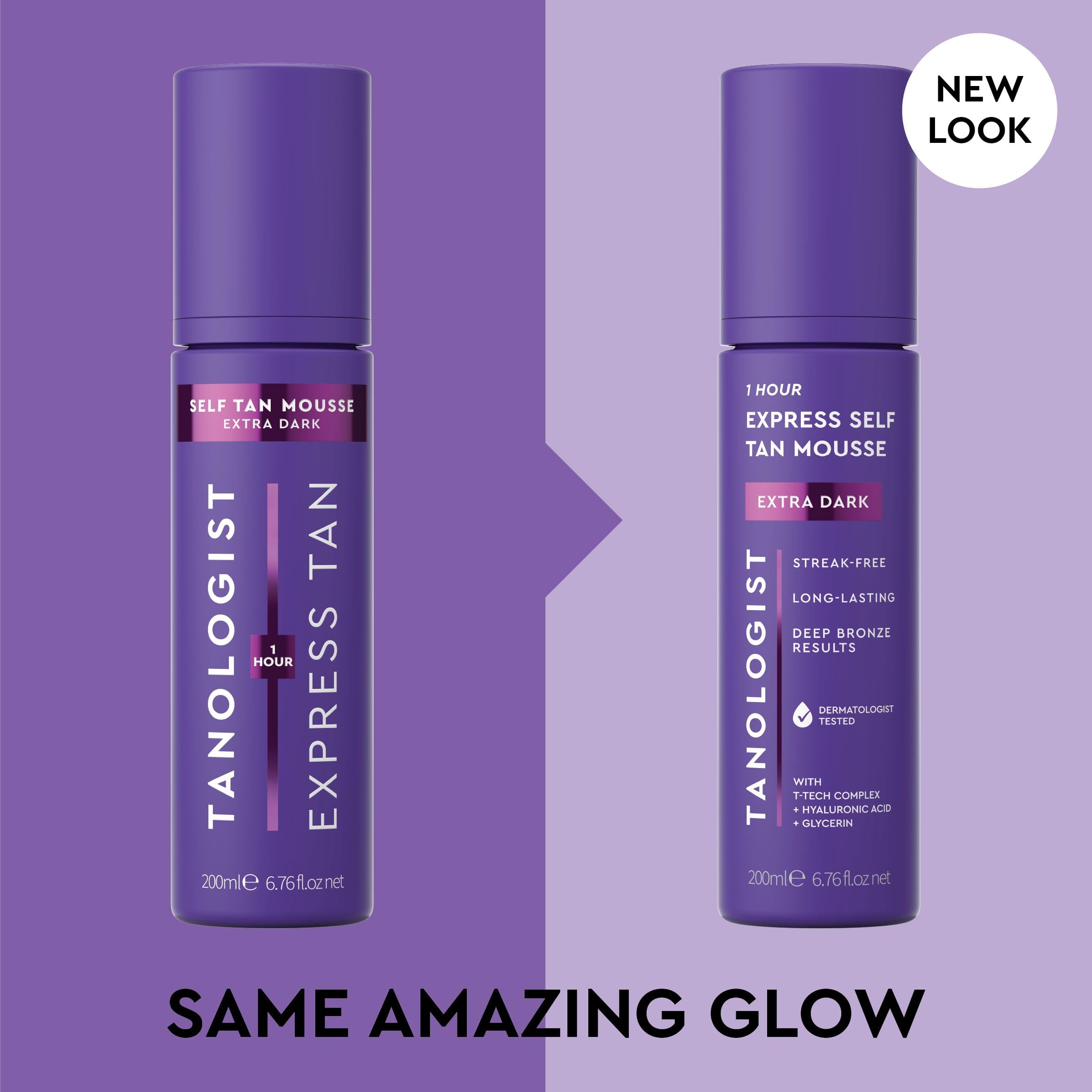 Tanologist mousse texture close-up displaying lightweight foam and quick absorption benefit