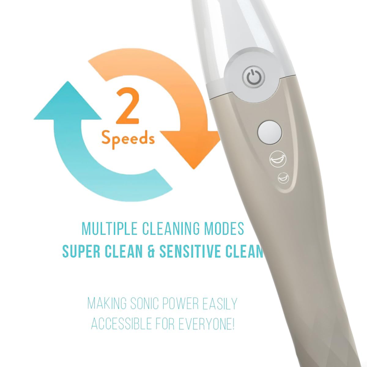 Tao Clean handle texture and ergonomic grip showing comfortable control benefit