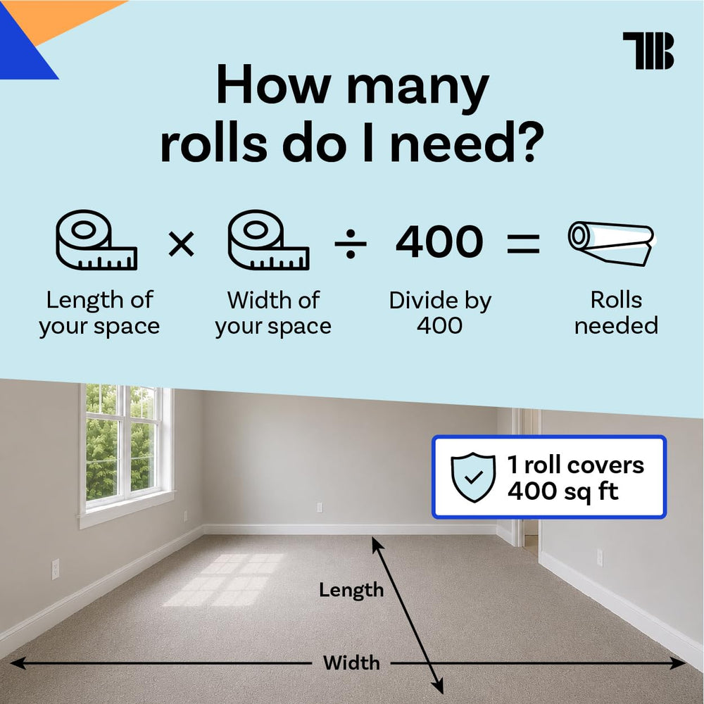 TapeManBlue covering event venue floor illustrating temporary clean protection