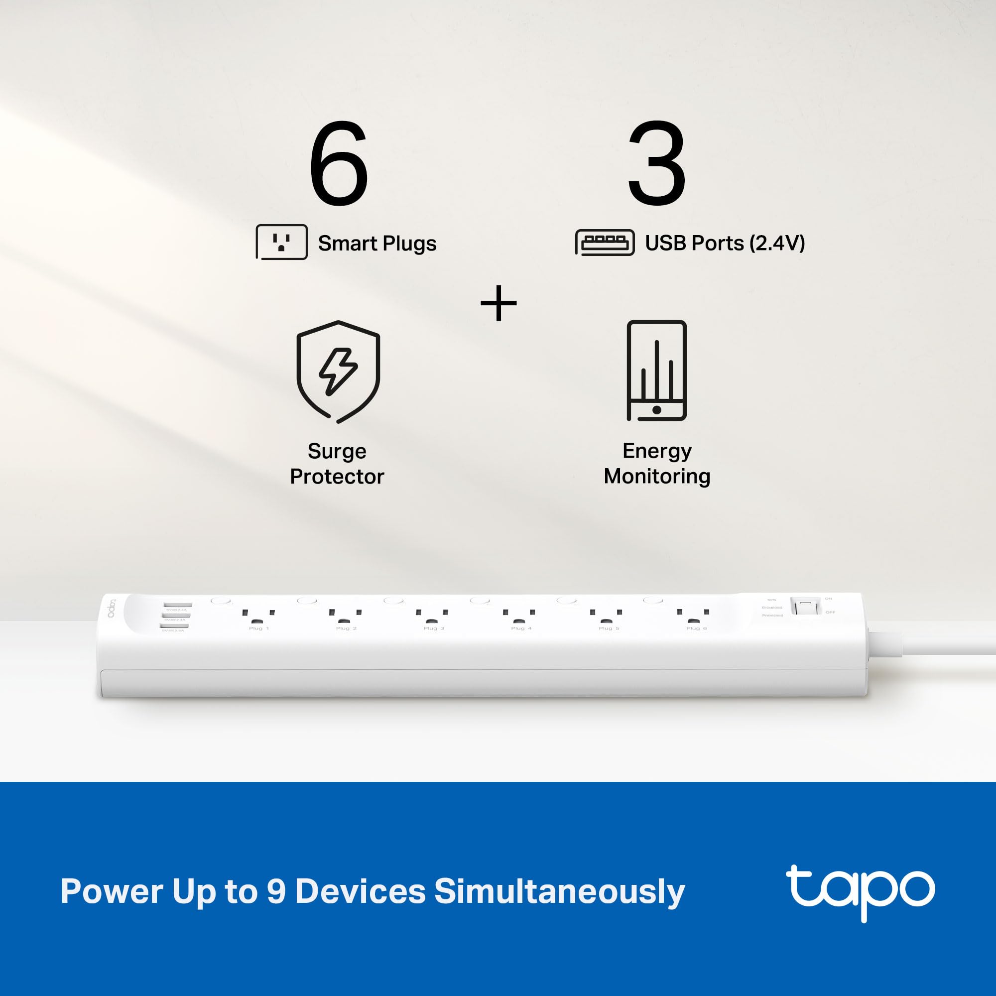 Tapo product label and ETL certification for verified safety and reliability