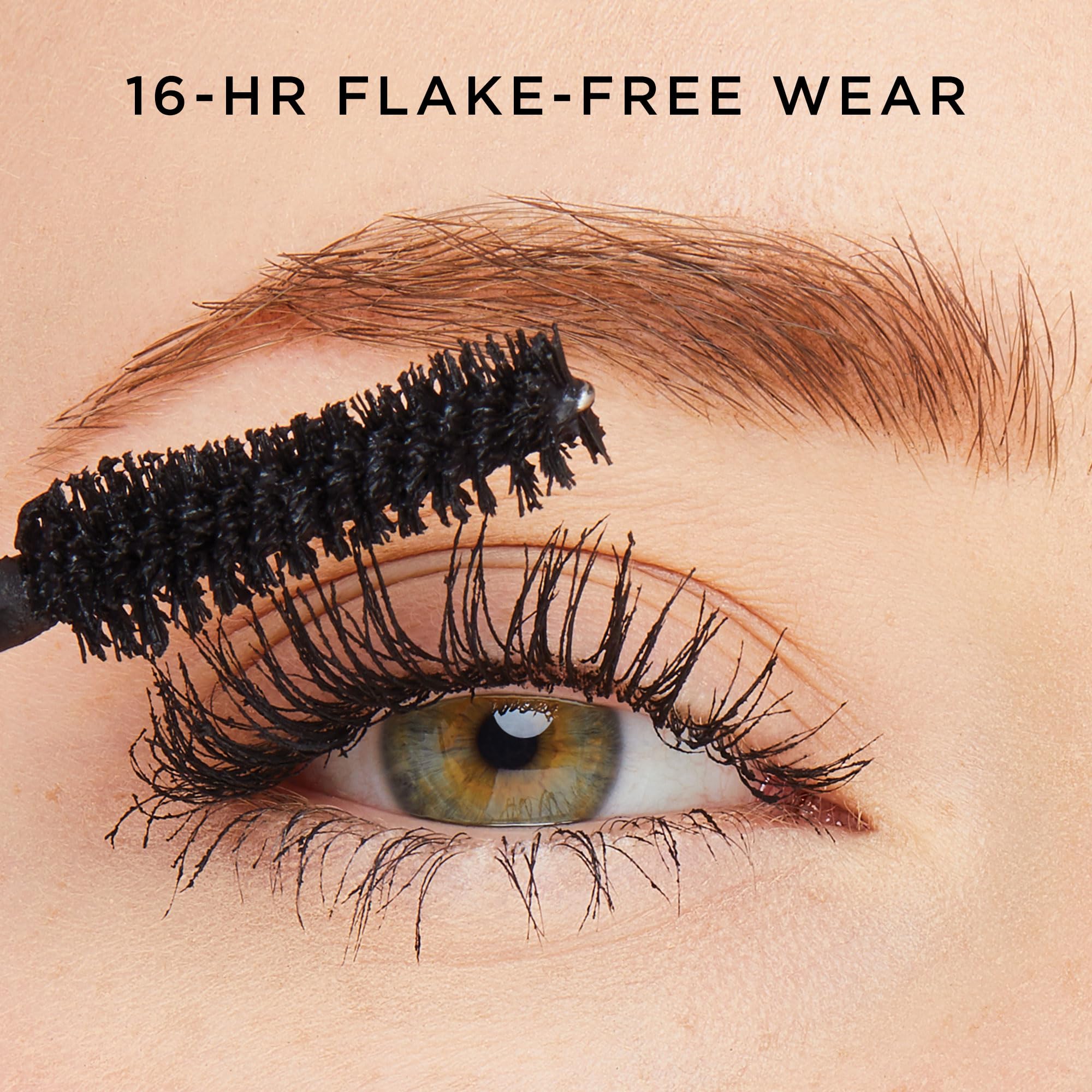 tarte before and after lashes demonstrating visible length, volume and curl