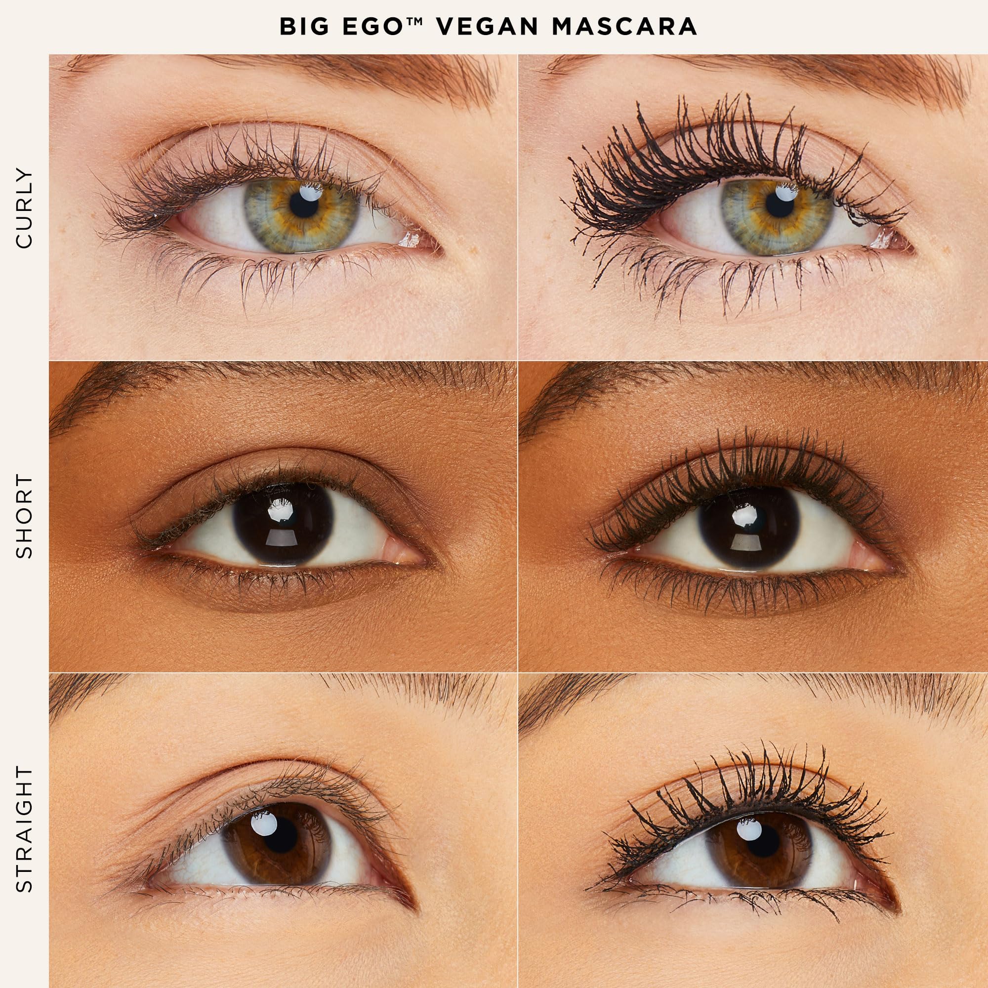 tarte texture swipe of mascara showing ultra-black pigment and flake-free finish