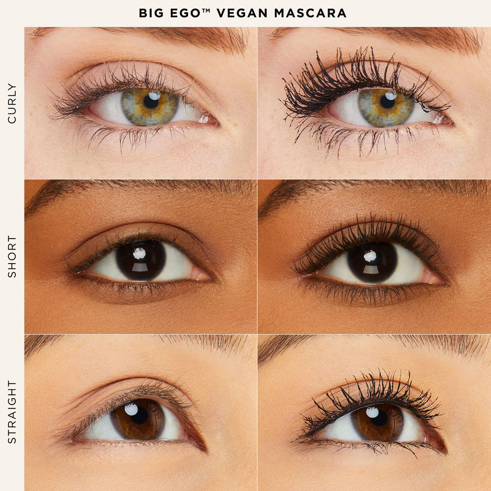 tarte texture swipe of mascara showing ultra-black pigment and flake-free finish