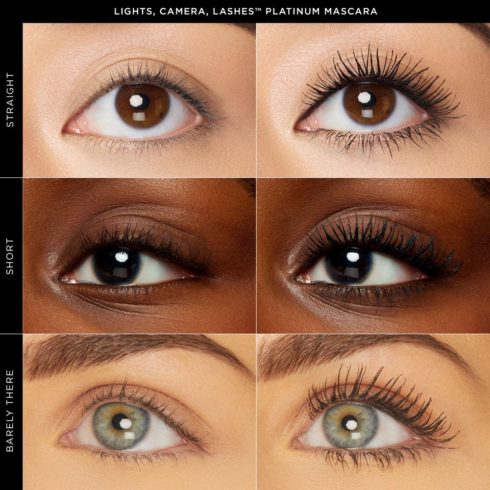 tarte brush applying mascara to lashes highlighting lift and separation benefit