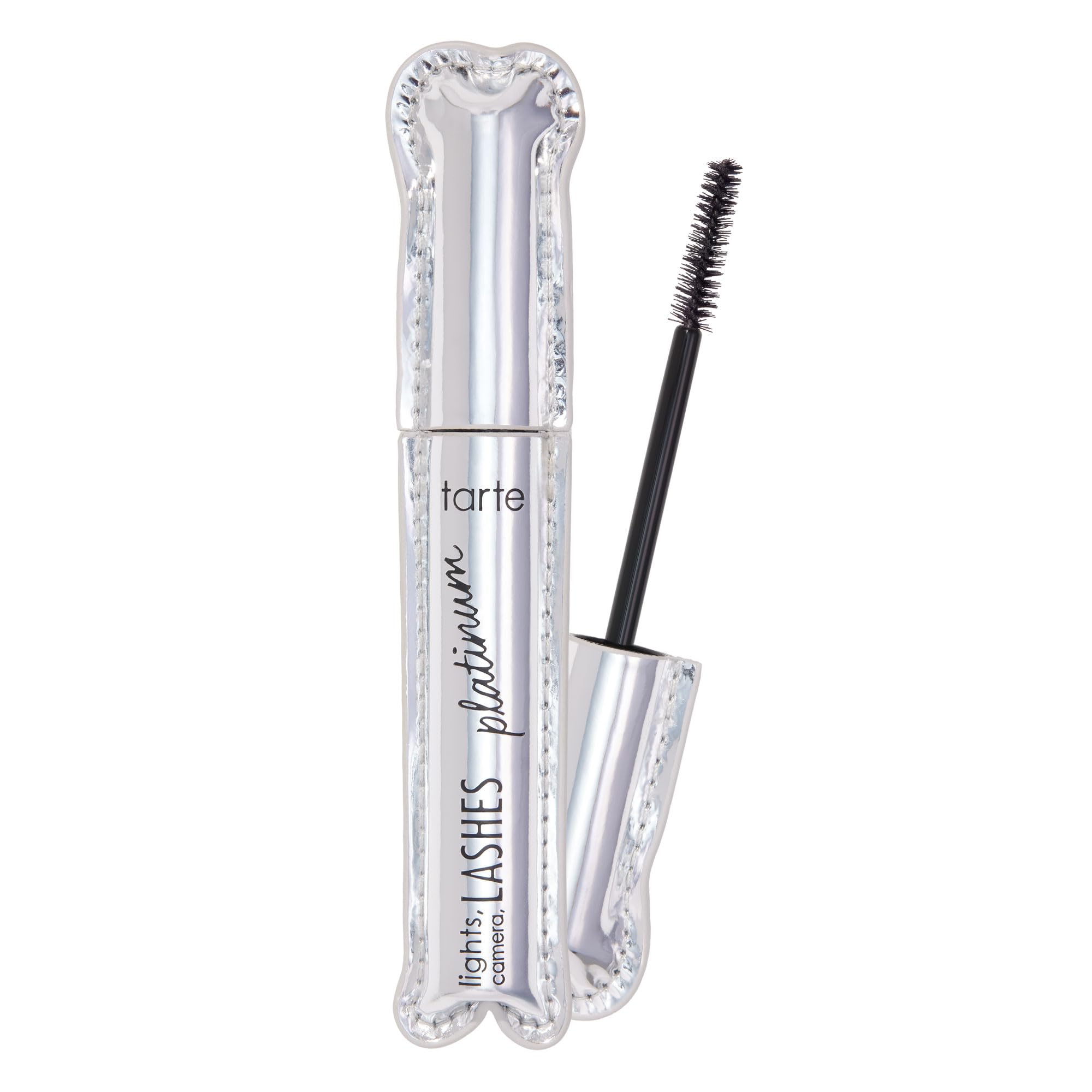 tarte front packaging showcasing product name and bold black tube for shelf appeal