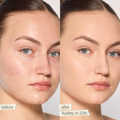 tarte Shape Tape applicator closeup demonstrates fast precise application
