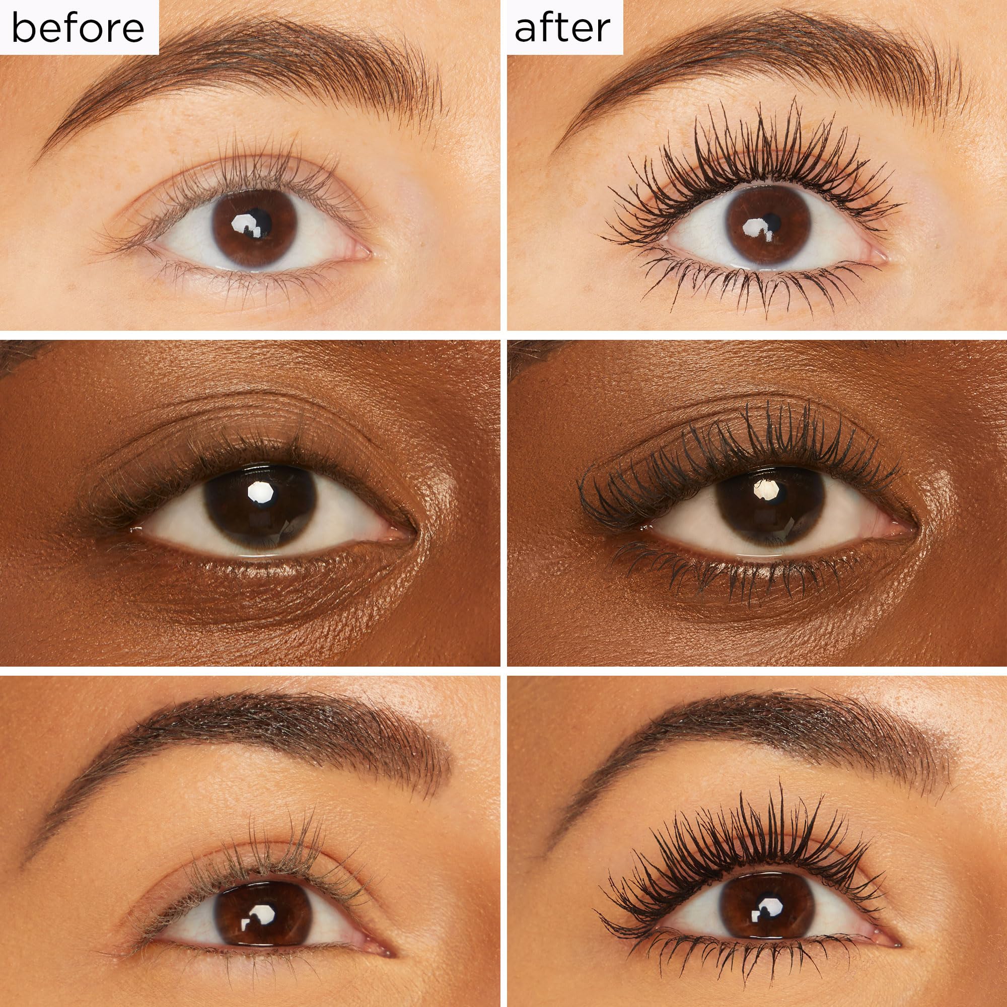 tarte black pigment texture swatch, highlights ultra-dark definition