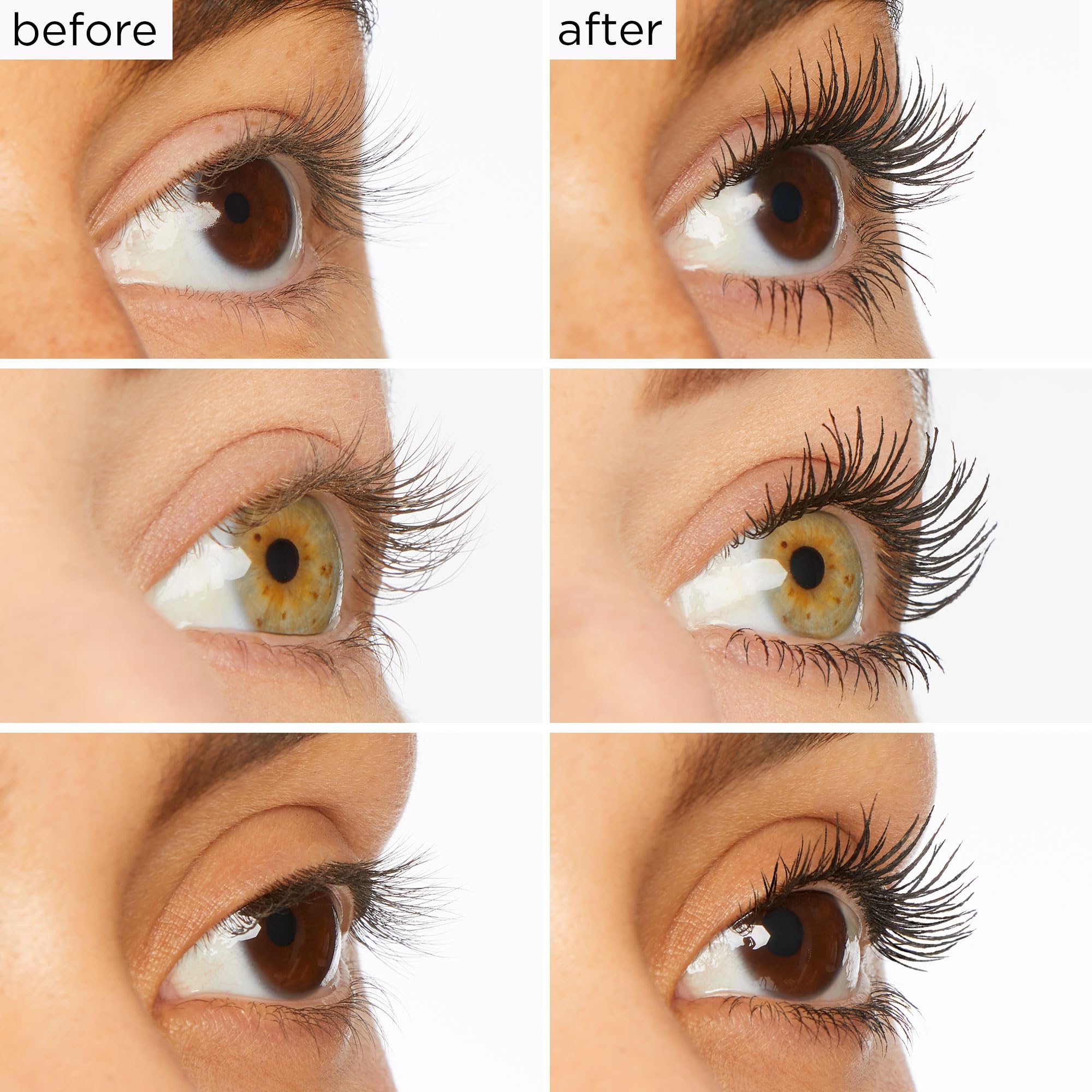 tarte wand applying mascara to lashes, demonstrates separation and lift