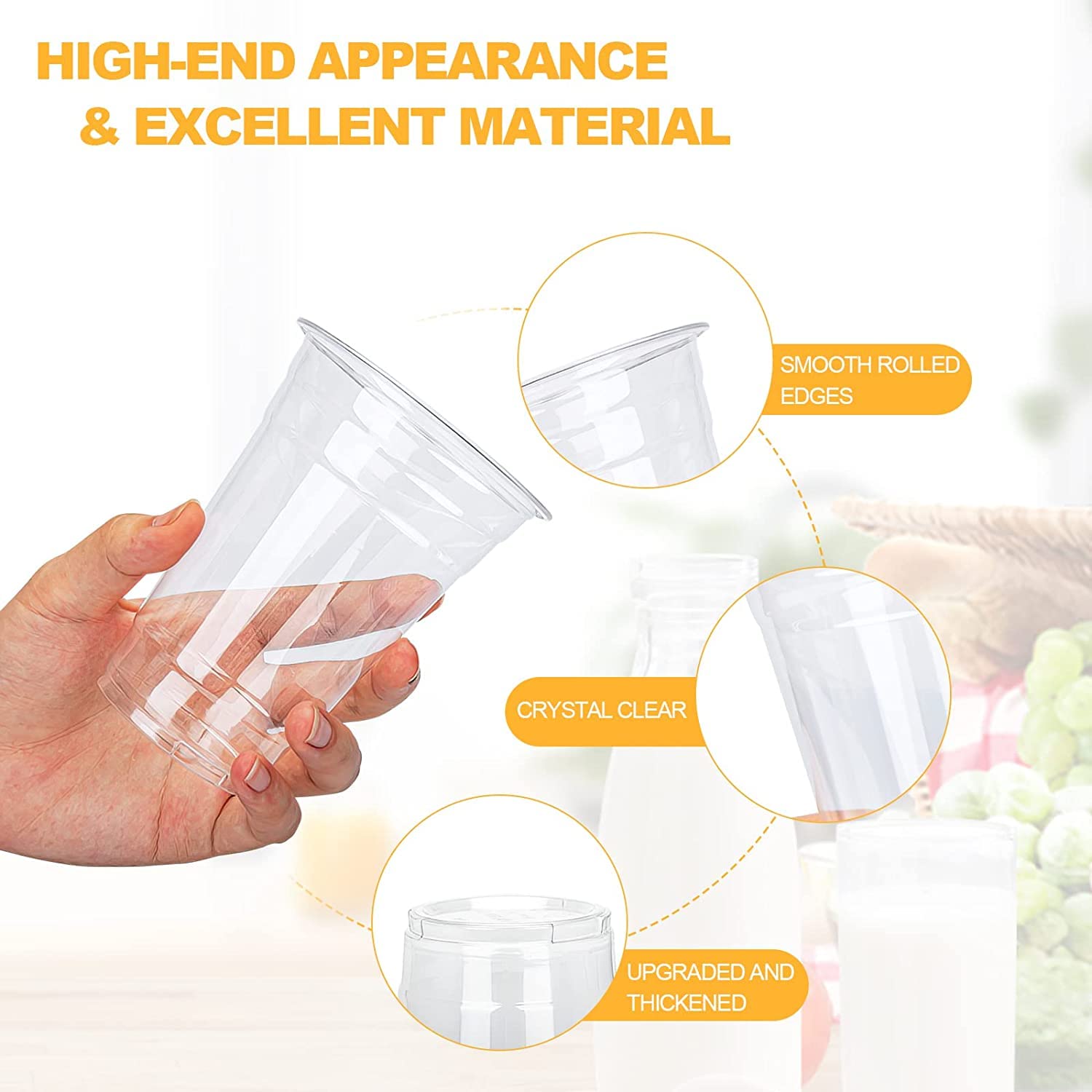 TashiBox cup filled with smoothie demonstrating capacity and attractive product display