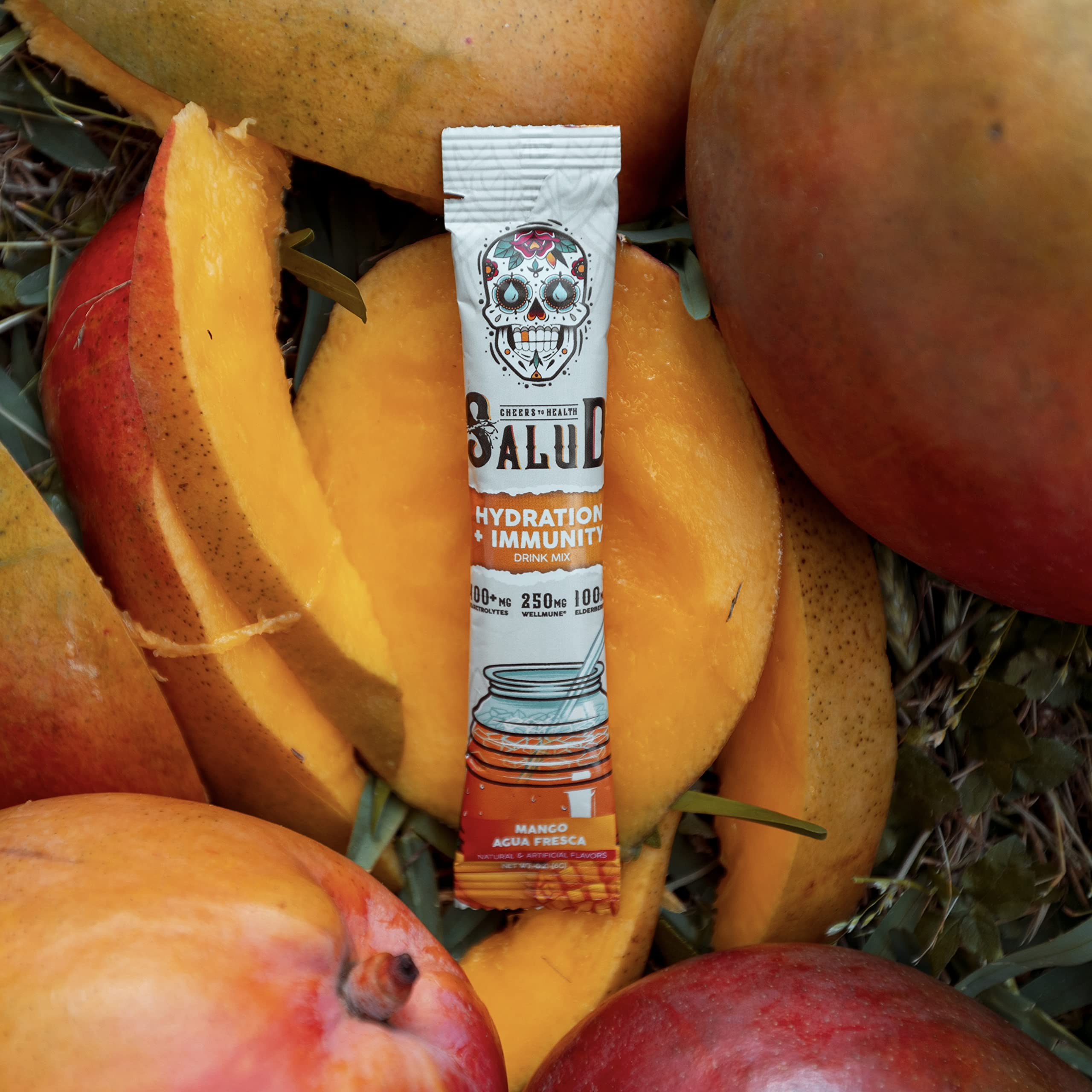 Taste Salud enjoyed outdoors to show portable hydration and energy