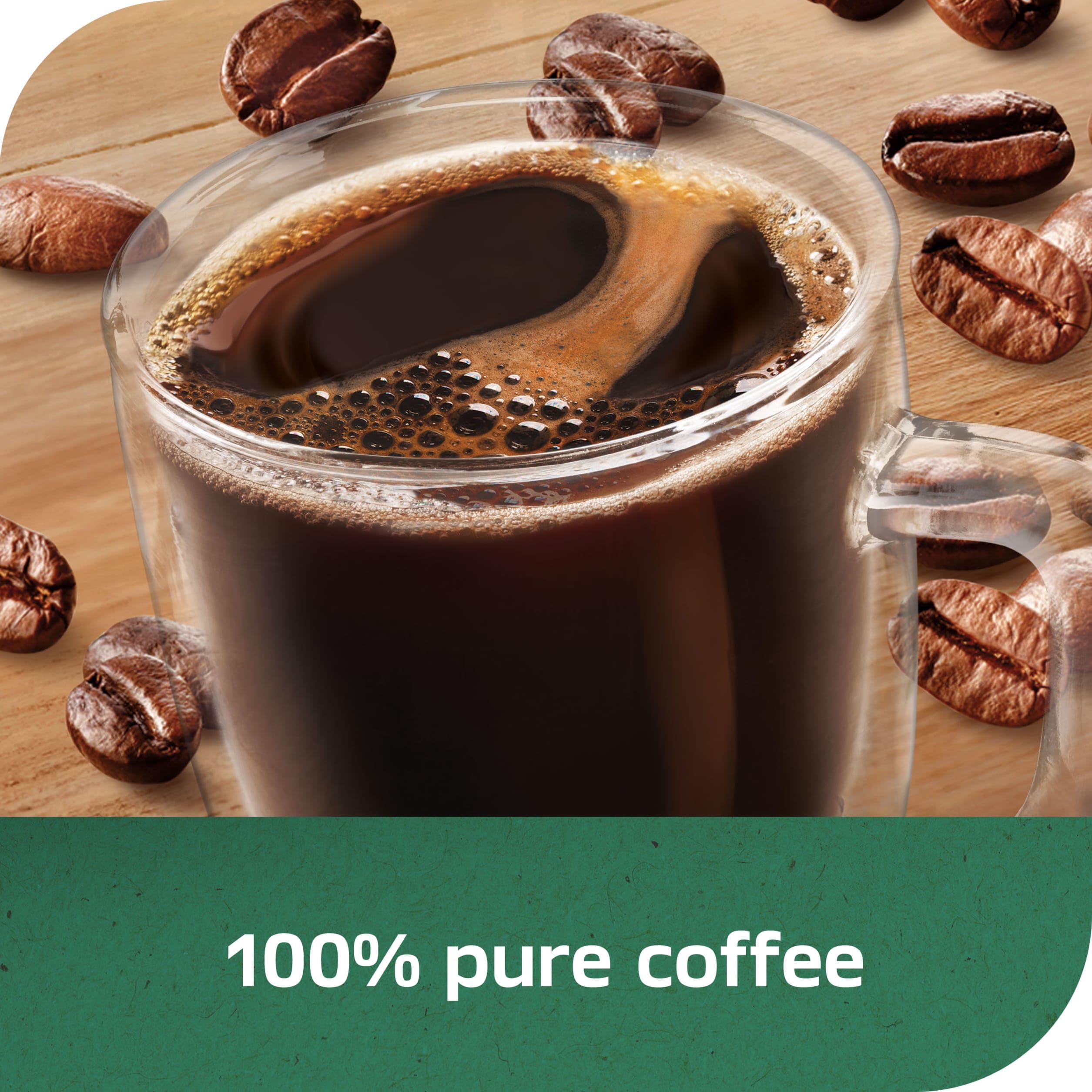 Taster's Choice decaf two jars layout illustrating value and supply benefit