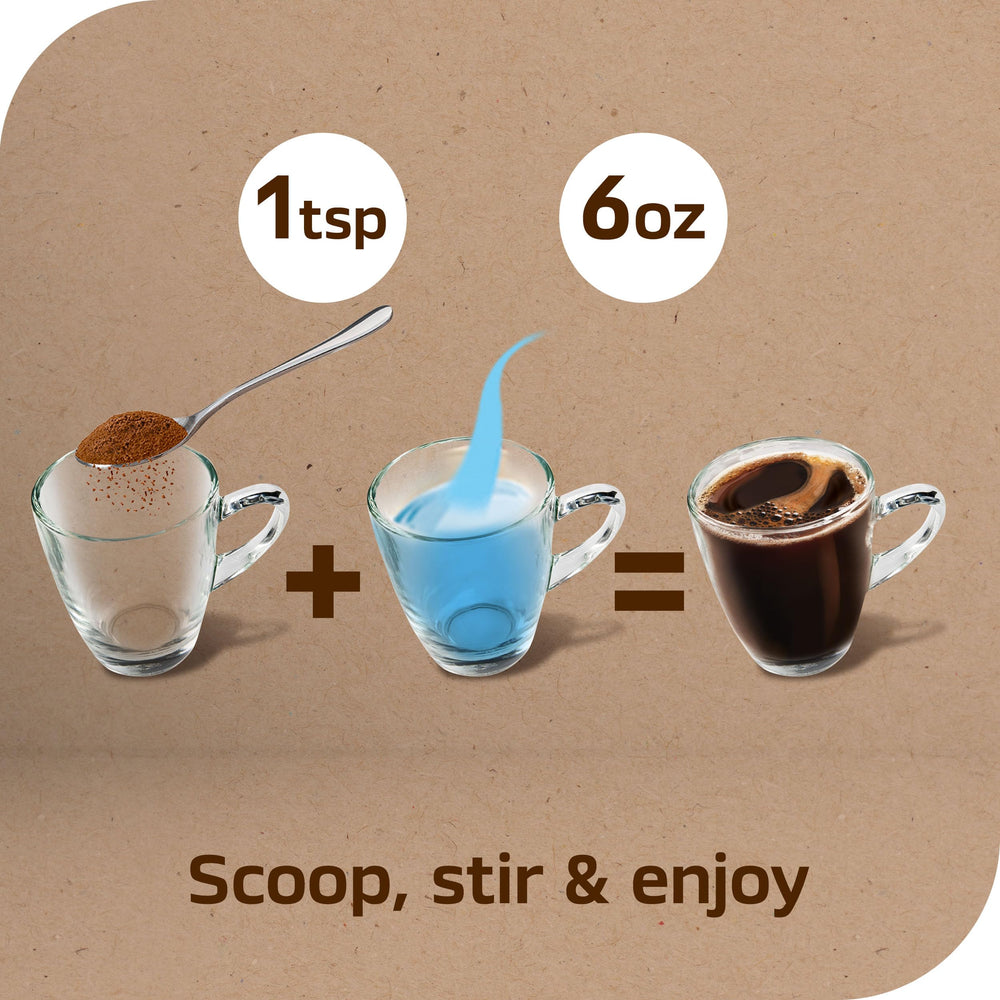 NESCAFÉ Taster's Choice two jars side by side indicating value pack