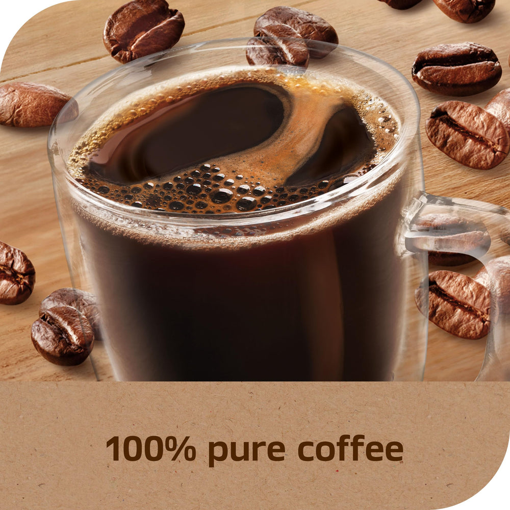 NESCAFÉ Taster's Choice boxes in office breakroom offering communal supply
