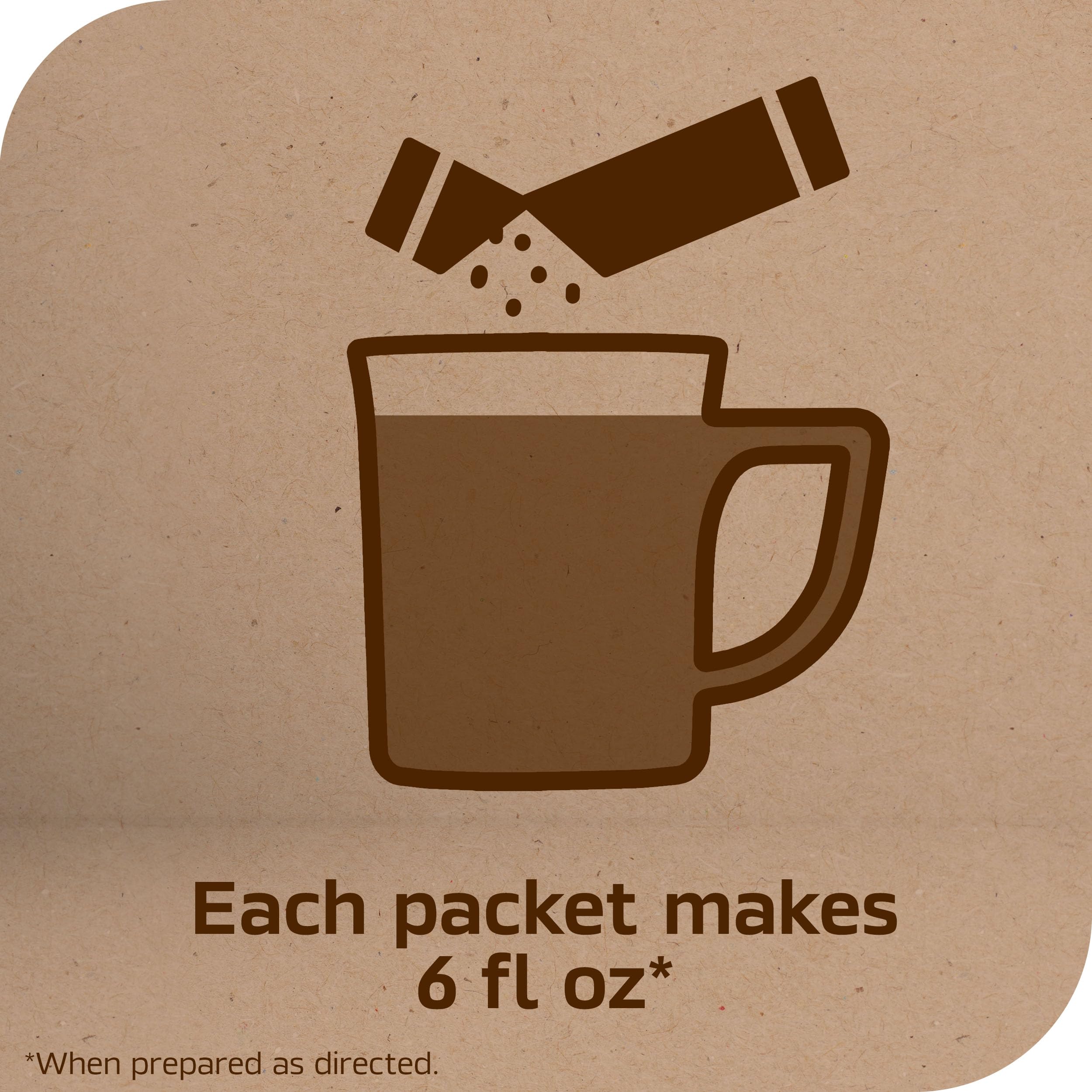 NESCAFÉ Taster's Choice packets in backpack for travel convenience