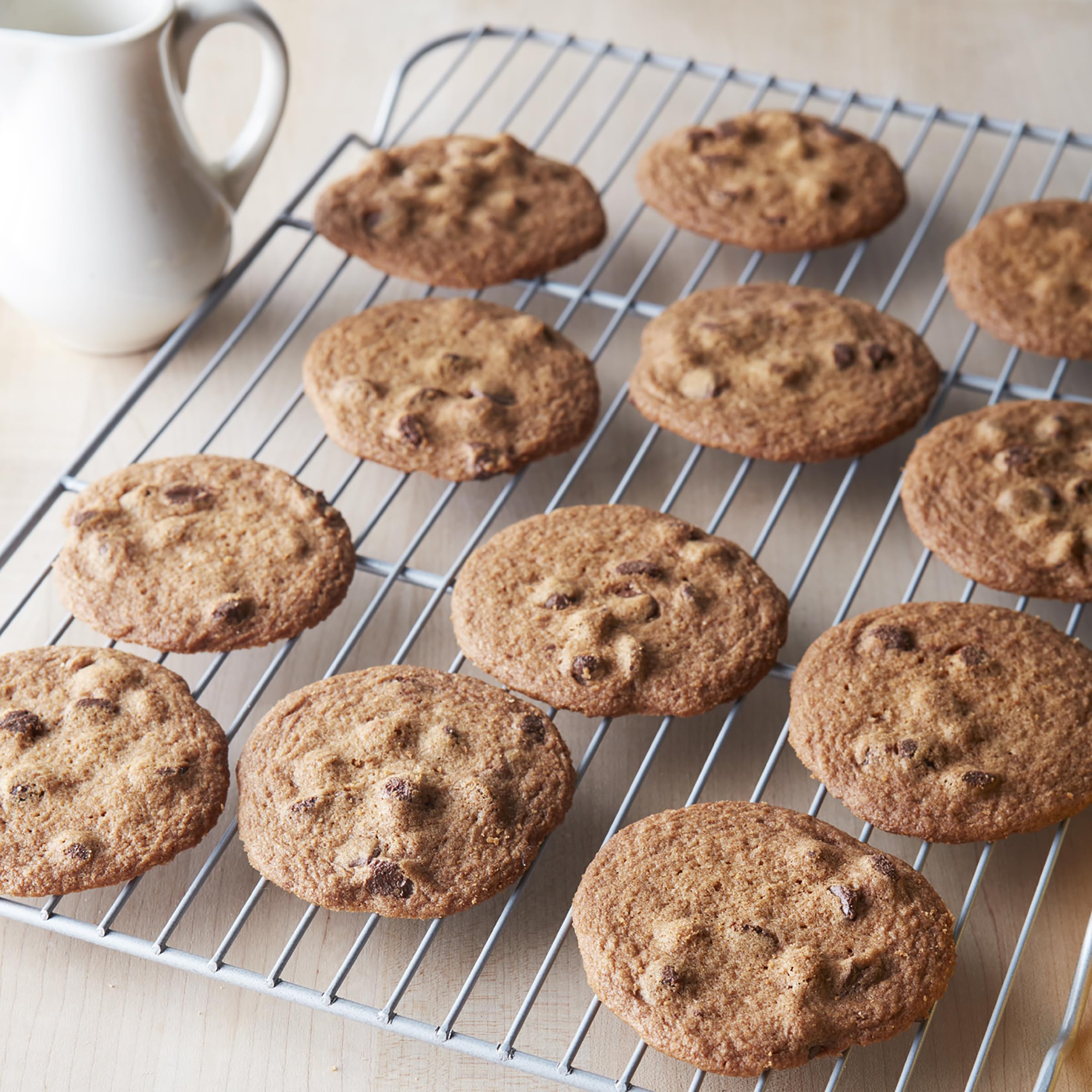 Tate's Bake Shop open bag with cookies ready to serve for convenient snacking