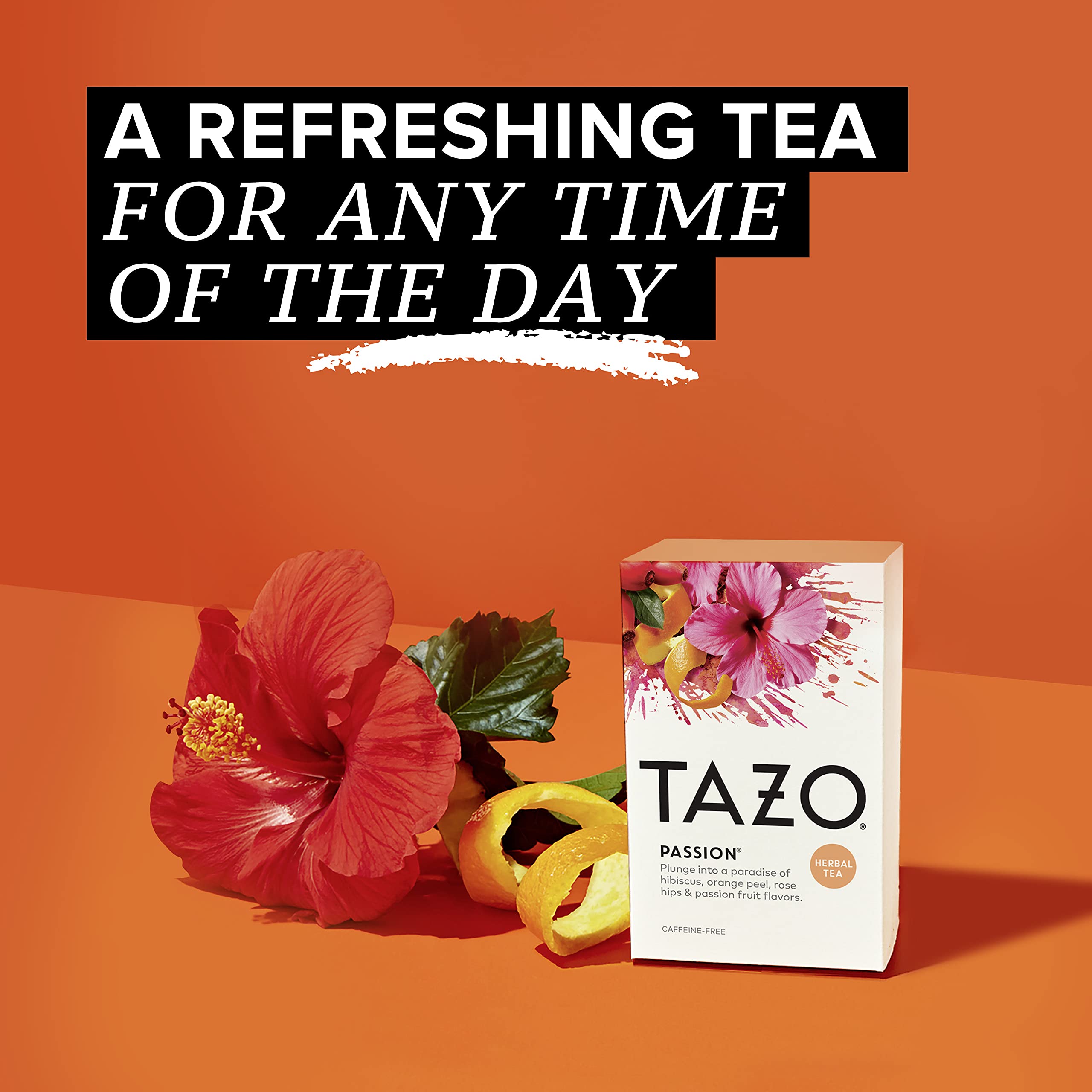 TAZO Passion lifestyle table setting showing social serving and sharing