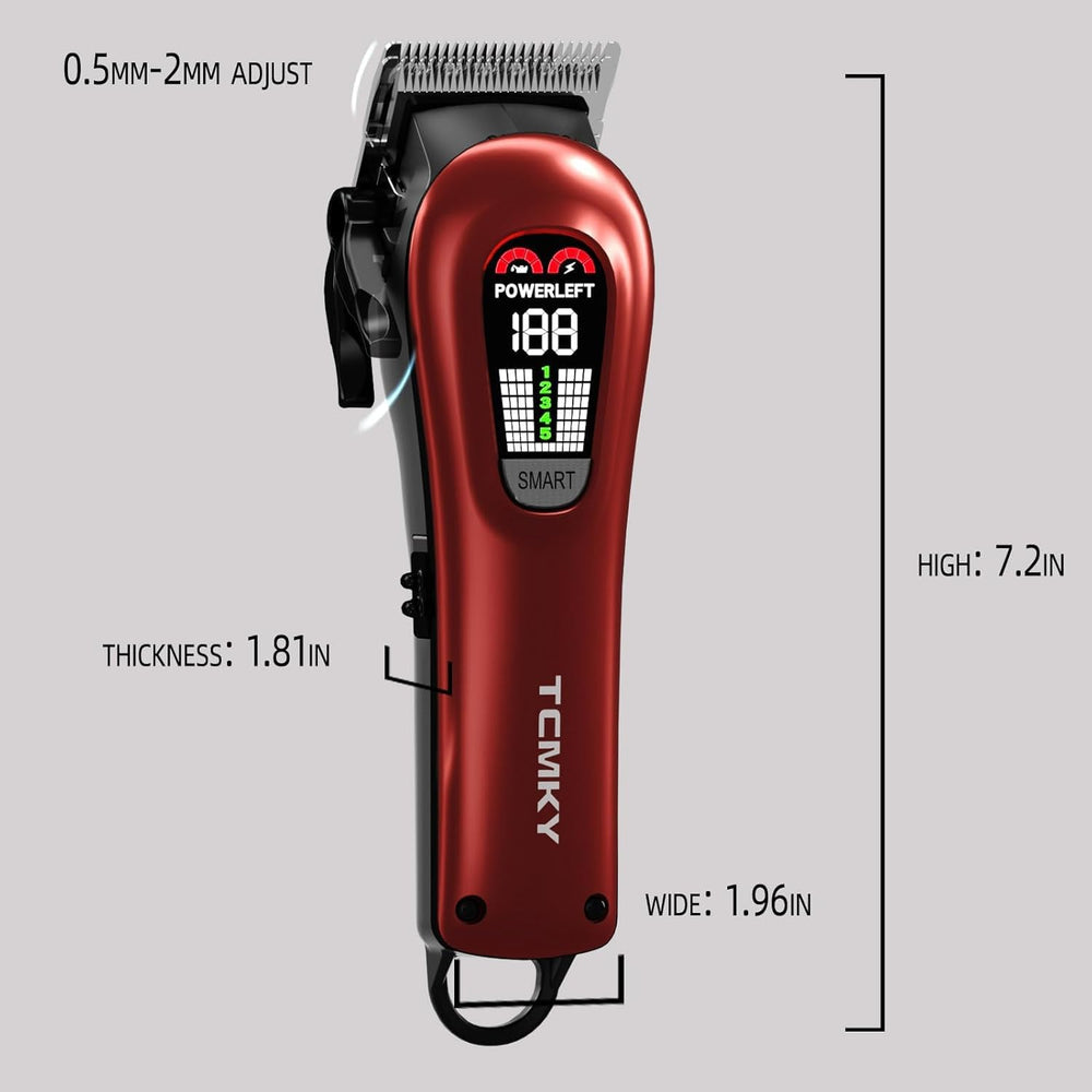 TCMKY held in hand for scale demonstrating compact travel-friendly design and comfort