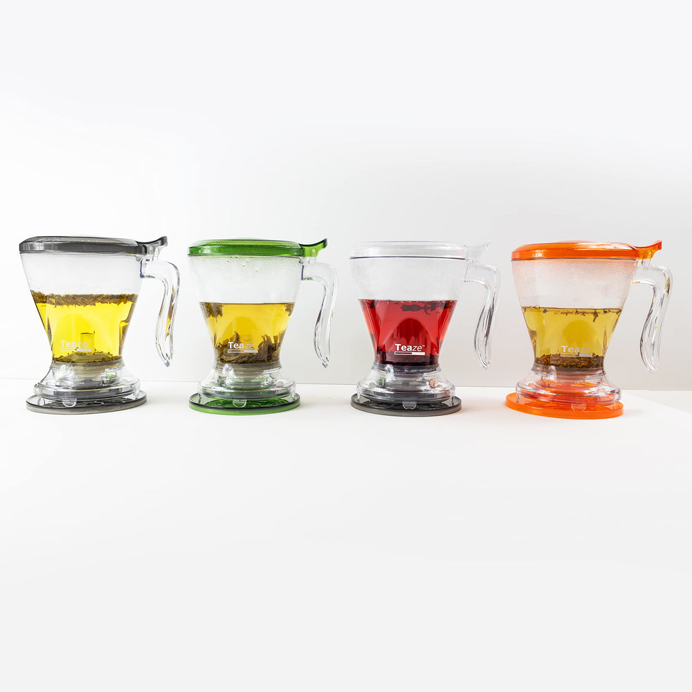 TEAZE Infuser in kitchen lifestyle setting illustrating effortless daily use