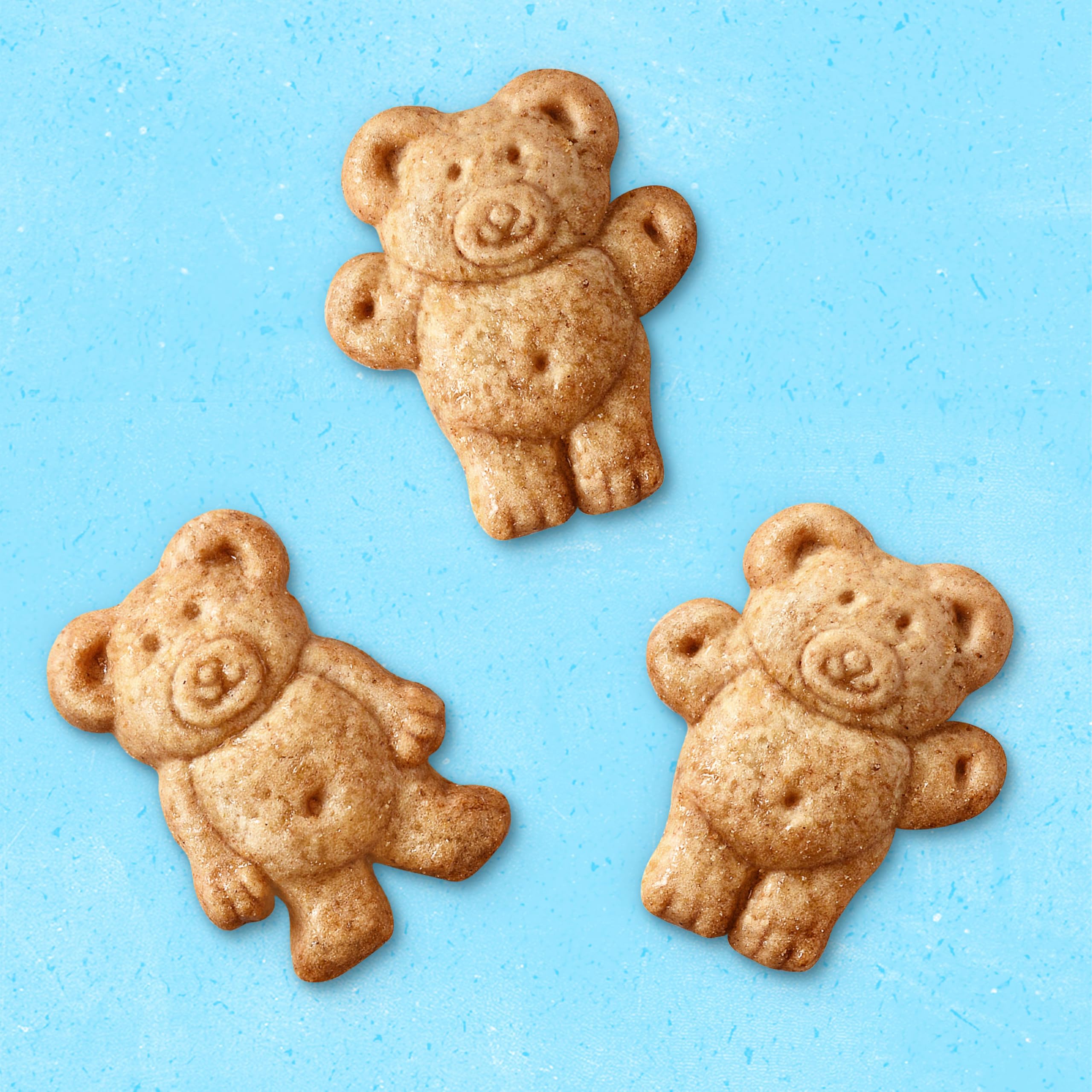 Teddy Grahams served in bowl with dip for easy party pairing