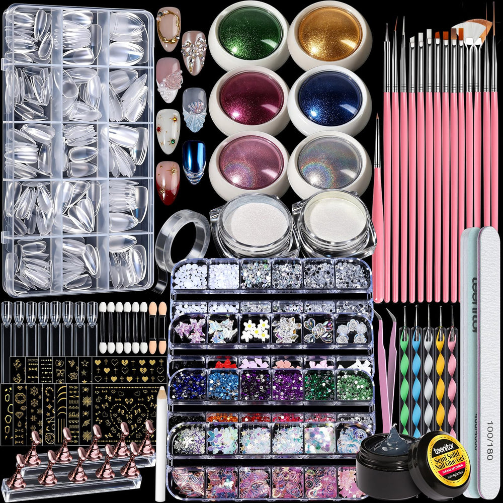 Teenitor front packaging showing full kit and tools for easy home salon setup