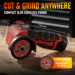 TEENO accessory layout with six discs and tools for immediate project readiness