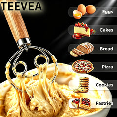 TEEVEA stainless steel head close-up demonstrating rust-resistant durability