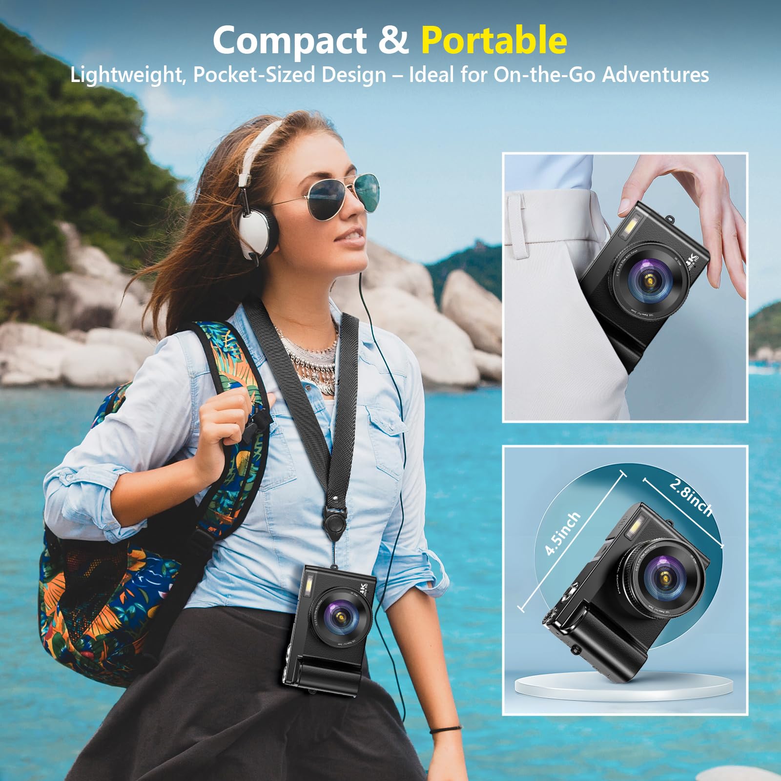 TEFTYMON held in hand illustrating portable size and comfortable grip