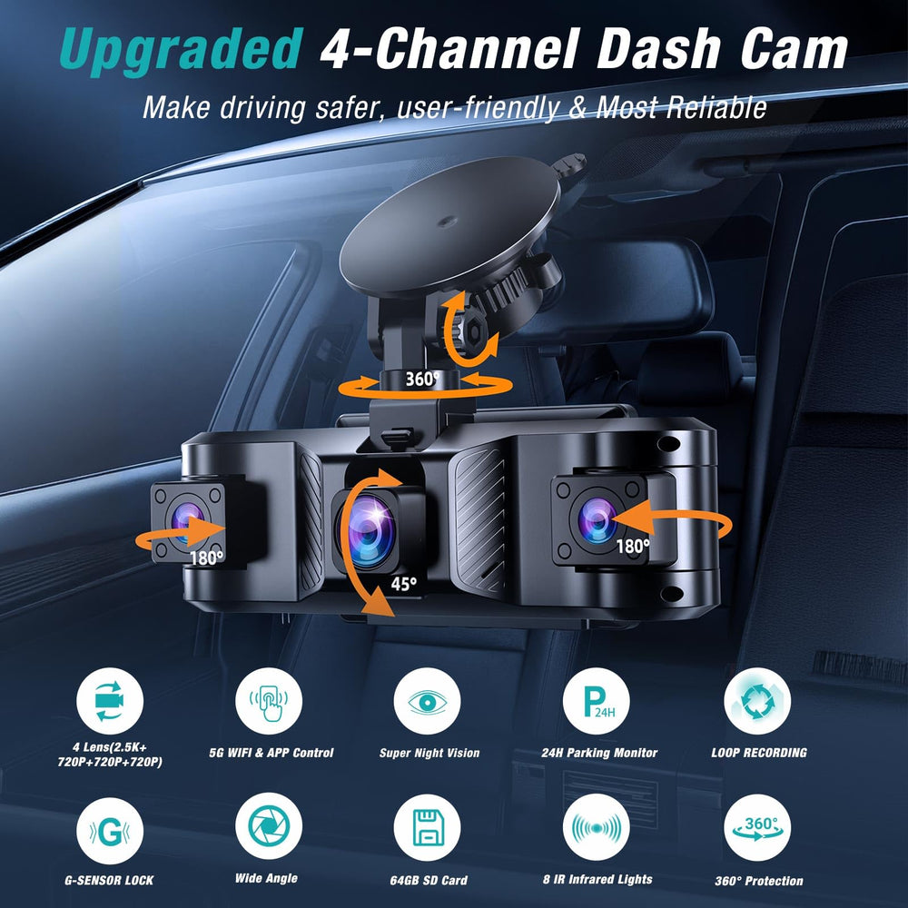 Tehclife rear camera close-up waterproof design for reliable outdoor protection