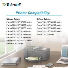 Tekmall cartridge installed in Canon printer delivering quick replacement and uninterrupted printing